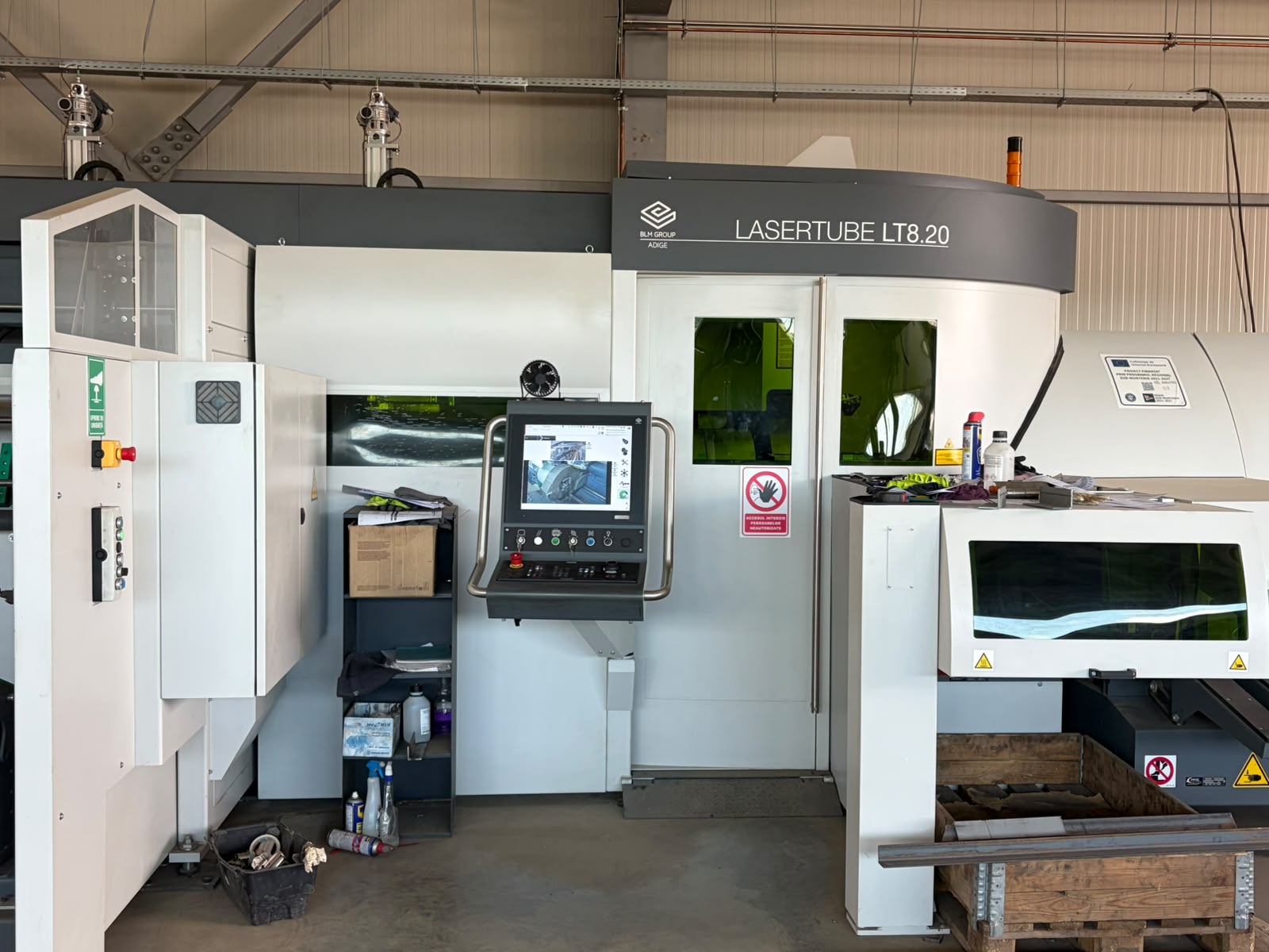 LT8.20 3D Laser Machine For Cutting Tubes and Profiles